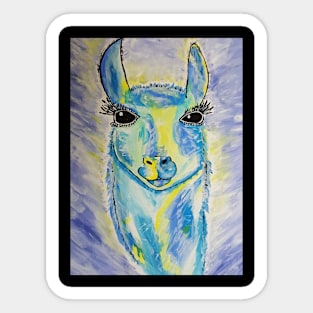 Llama love Lettie Sticker